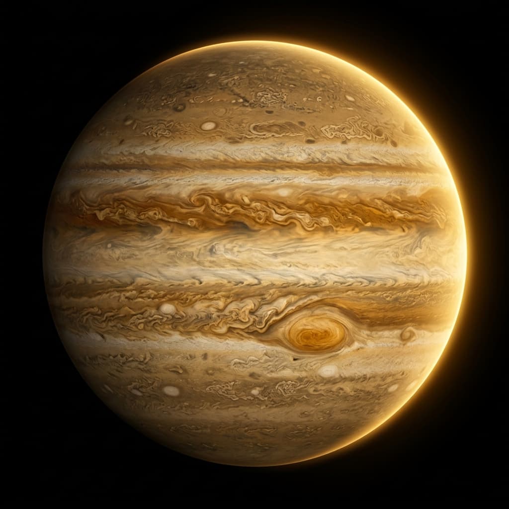 Celestial Jupiter planet orb